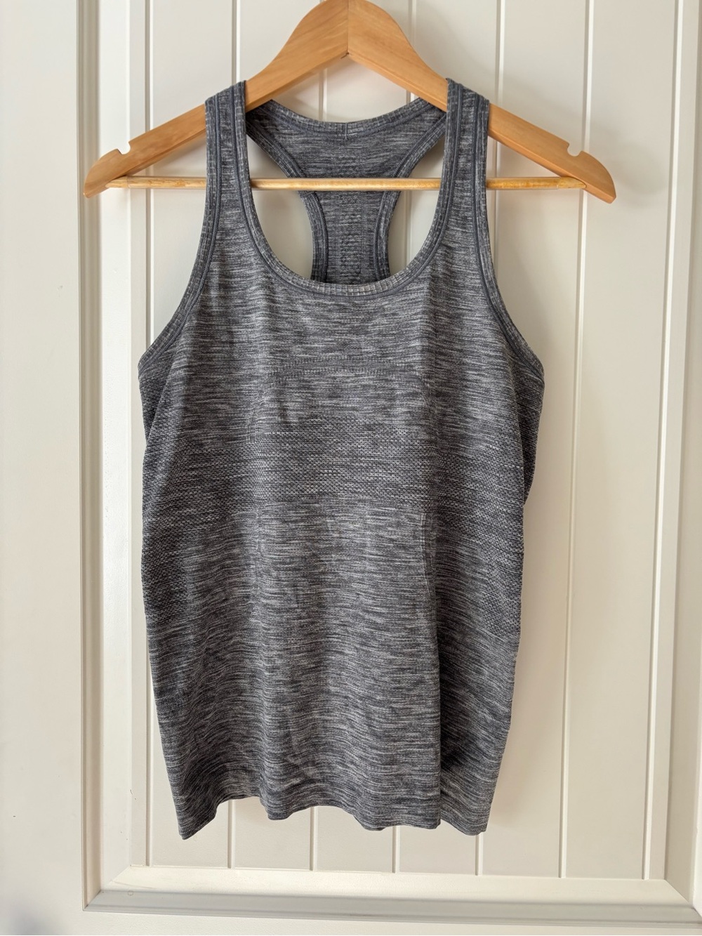 Lululemon Swiftly Tech Racerback Tank Heathered Gray Size 10